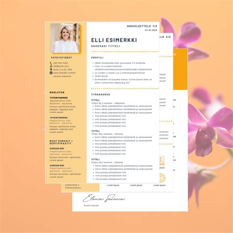 hyvä cv|CV